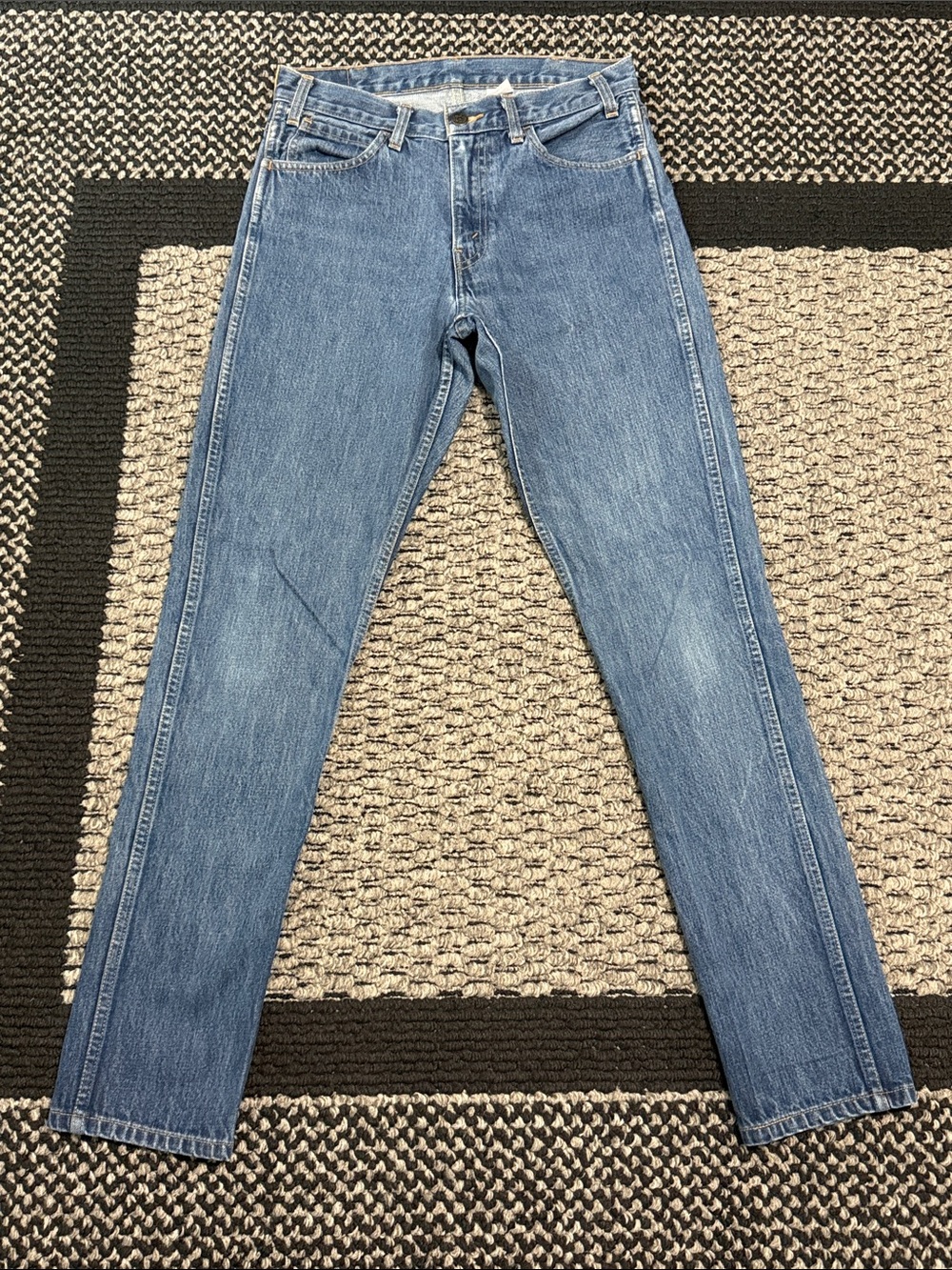 Levi’s 606 Sz 29 Slim Tapered Jeans Made in USA Orange Tab Heritage LVC